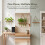 Plantenstandaard Hydroponisch Display Lichtbruin Decor 5