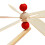 2Pièces Mini Bambou Beige Jouet DIY Enfants 6