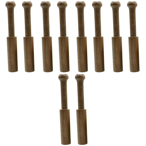 10Pièces Bâtons Bol Chantant Bois Idéal 2