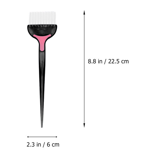 5 Pcs Hair Dye Brush Colour Application Small Pink Coloring Brushes 1