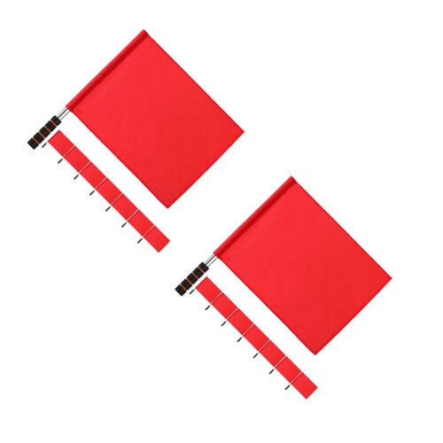 16Pièces Drapeaux Referee Acier Pour Routier 1