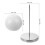 4Pcs Stable White Foam Doll Head Display Stand for Bjd Wig Styling 2