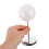 4Pcs Stable White Foam Doll Head Display Stand for Bjd Wig Styling 7