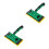 2Pcs Plastic Green Paint Brushes Large Area Floor Wall Painting Tool 3