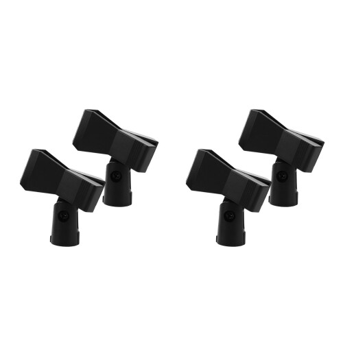 4Stk Robuste Verstellbare Mic Clips Für - Und Bühnenmikrofone 2