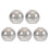 5Pcs Light Grey Glass Globe Lamp Shade Replacement for Wall Sconces 2