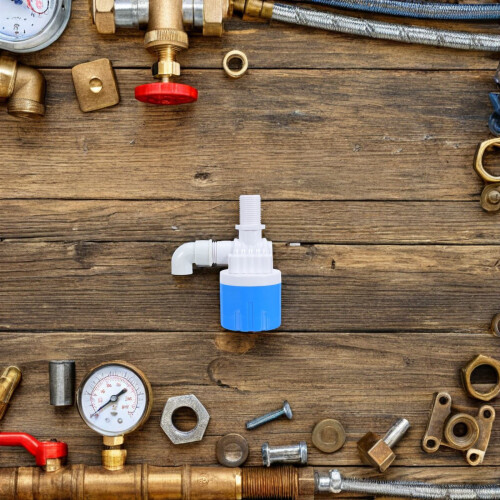 Weißer Automatischer Wasserstand Float Valve Für Aquarium 2