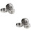 2Ensembles Ensemble Ustensiles Camping Acier Argent Robuste 5