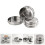 2Ensembles Ensemble Ustensiles Camping Acier Argent Robuste 8