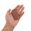 10Pcs Engravable Wooden Pet Tags Light Brown Hanging 7