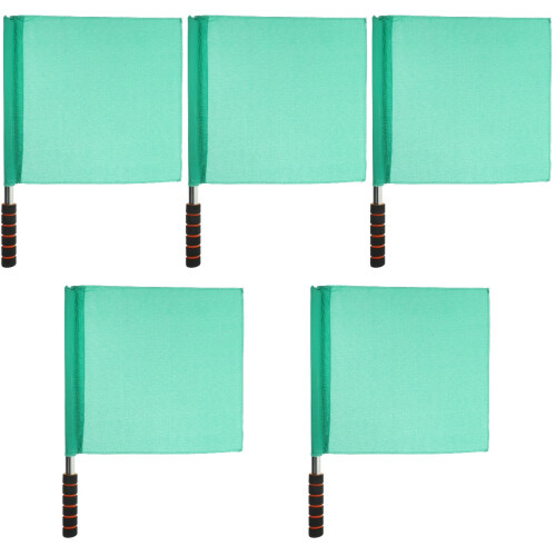 5Pcs Hand Waving Flags for Racing and Referee Flags Set 1