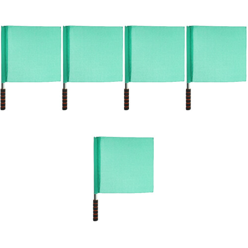 5Pcs Hand Waving Flags for Racing and Referee Flags Set 2