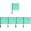 5Pcs Hand Waving Flags for Racing and Referee Flags Set 4