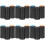 18Pcs Replacement Wireless Mic Battery Caps Plastic Screw on Covers 5