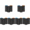 18Pcs Replacement Wireless Mic Battery Caps Plastic Screw on Covers 8