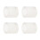 4Pieces Replacement Sewing Machine Feet With Nonslip Base For 1
