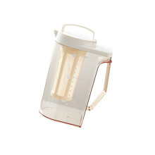Cold Brew Coffee Maker with Meshes Filter For-White 1.6L