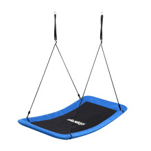 Columpio nido curvo, capacidad de 150 kg, altura ajustable