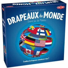 World Flags - Quiz Game - TACTIC - 2 to 6 players - From 8 years old