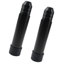 Maritieme aluminium buitenboordmotorsteun-Zwart 2 stuks