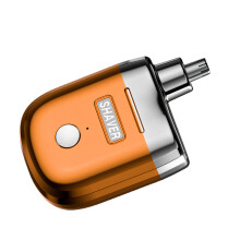 Kleiner Herren-Elektrorasierer, wiederaufladbar, kleine-Orange