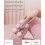 Handmassagegerät mit 6 Rollen, Massageroller mit 6 Rädern-Rosa 6
