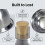 Professional Grades Stainless Steel Basting Cover Cheese-24CM 7