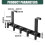 Multipurpose Curved Design Over The Door Hooks 5 Pieces-Black 4