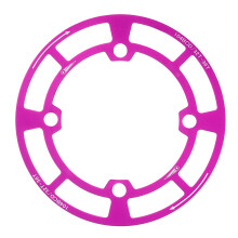 Aluminum Alloys Single Speed Chainring Guard-Pink 32T 34T 36T