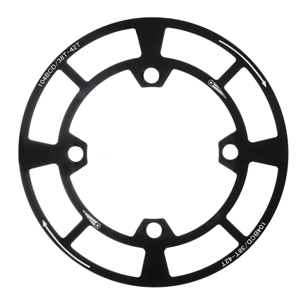 Weight Bicycles Chainring Cover- 38T 40T 42T Light/Black 7709000750740