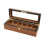 Elegant Wooden Watch Keeper Showcase With Protective-6 bits 1