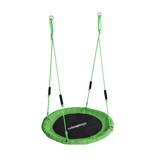 Runde Kindernestschaukel mit Schaumstoffgriffen
