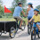 Reboque dobrável para carga de bicicleta com capa resistente às intempéries. 8
