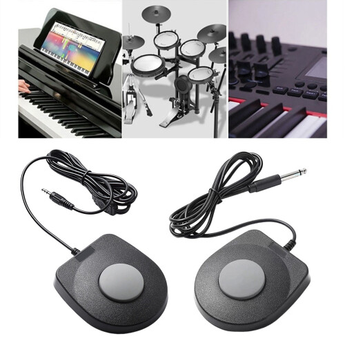Pédale de maintien de clavier universelle avec-6,5 pédale simple 2
