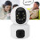 Dual-Linsen-Sicherheitskamera ABS, WLAN, Bluetooth, Tuya-App 1