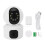 Dual-Linsen-Sicherheitskamera ABS, WLAN, Bluetooth, Tuya-App 2