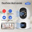 Dual-Linsen-Sicherheitskamera ABS, WLAN, Bluetooth, Tuya-App 4