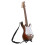 Mini-E-Gitarre Modell 24 cm Weiß Kaffee 1