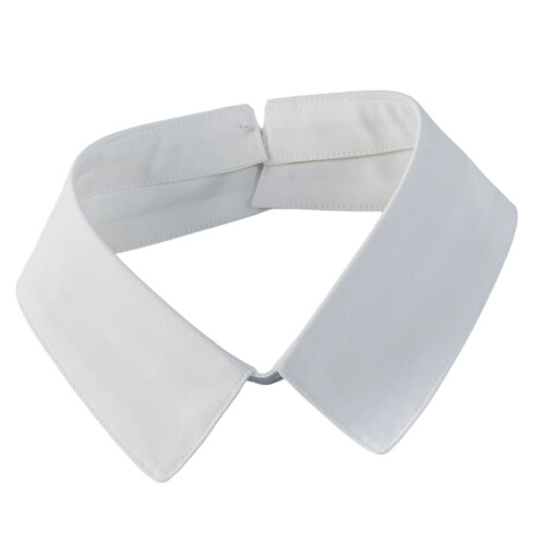 Elegant Removable Collar For Blouse Or Shirt Machine-White
