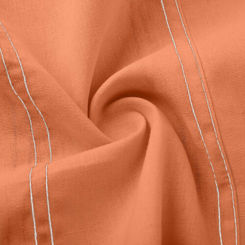 Linen two-piece set, women's matching set, women's-White M 2
