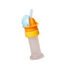 Leak Proof Baby Water Bottle Adapter With Soft Silicone-yellow