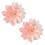 Decorative Curtain Tiebacks Flower Curtain-Peach Pink Hone 1