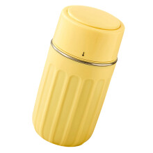 Praktische Wasserflasche mit Eiswürfelschale,-Gelb