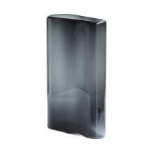Stilvolle transparente Glasvasen mit flacher Form für-9YH