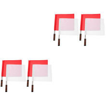 4Pièces Drapeaux De Pour Matchs Main Antidérapants