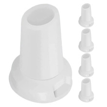 5Pièces Pièces De Valve Silicone Pour Bouteille D'eau Sport Blanche