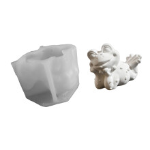 Multifunctionele 3D-kikkersvorm Voedselveilige- Kikker liegt
