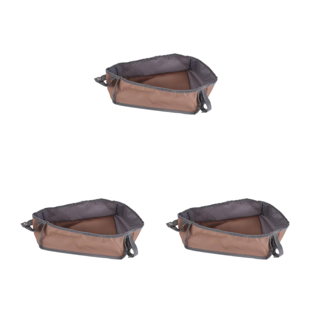 3Pcs Durable Oxford Fabric Stroller Bottom Storage Basket For Babies Aboofan