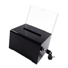 Wis de vergrendelbare donatiebox voor stemmen voor-1