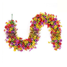 Realistic Artificial Plastic Plant with Simulated-Mixed colors